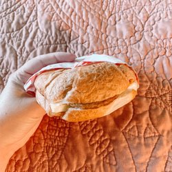 Good Morning Donuts - Sausage croissant sandwich