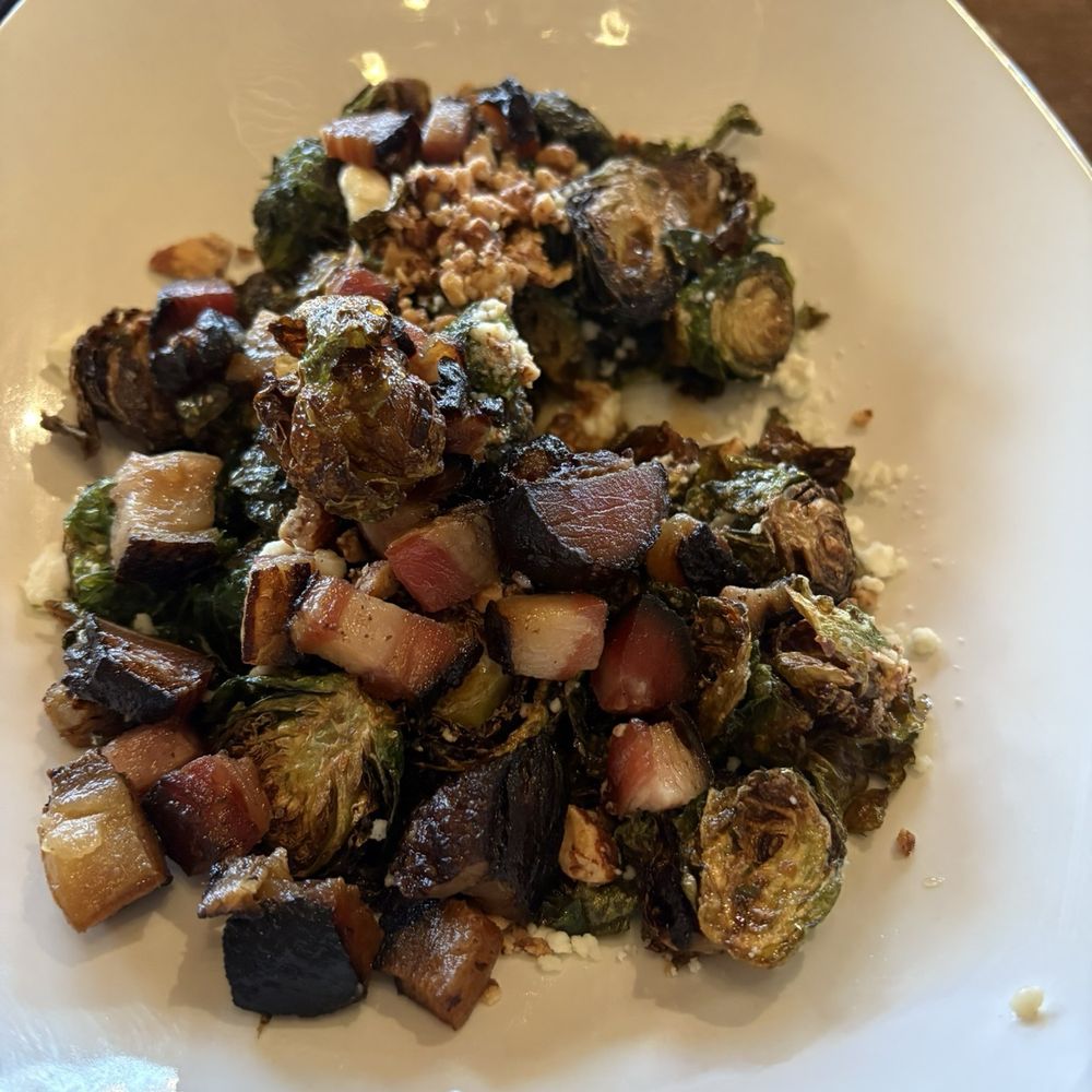 Oxbow Urban Kitchen - Brussels added oxbrow bacon - Steakhouses Near Me - Sumner, Washington Oxbow Urban Kitchen - Brussels added oxbrow bacon - Steakhouses Near Me - Sumner, Washington