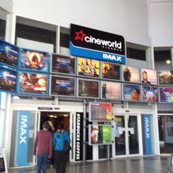 Cineworld - Entrance. Sorry for the blurry photo