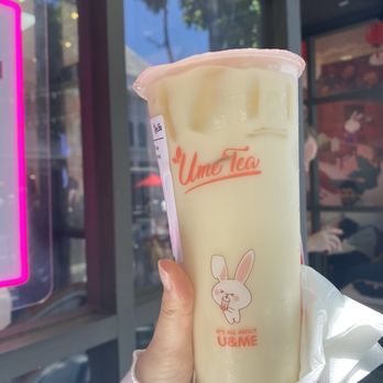 Ume Tea - Jasmine Floral Milk Tea - Bubble Tea Near Me - Mountain View, California Ume Tea - Jasmine Floral Milk Tea - Bubble Tea Near Me - Mountain View, California