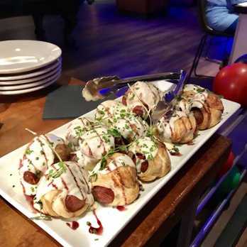 Frames Bowling Lounge - Pigs in a blanket - Bowling Near Me - New York, New York Frames Bowling Lounge - Pigs in a blanket - Bowling Near Me - New York, New York
