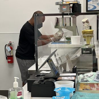 Aloha Ice - Had work shaving the ice ! - Shaved Ice Near Me
