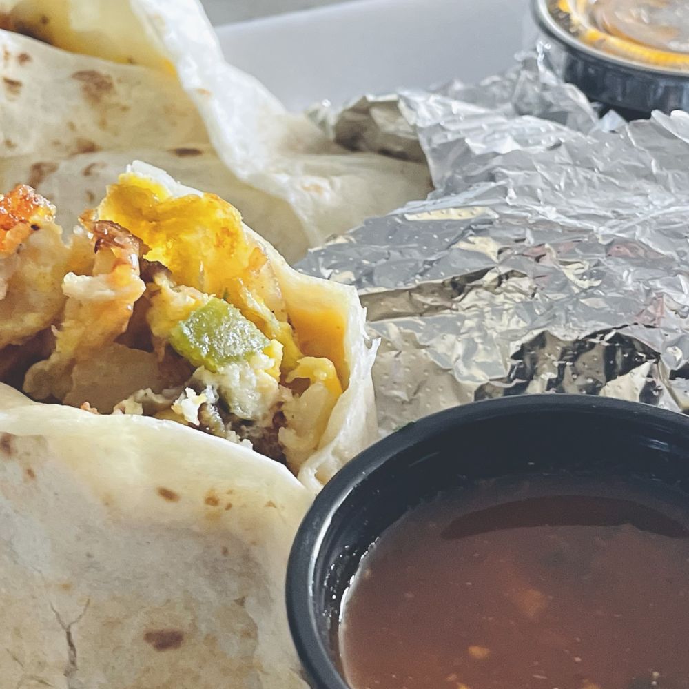 Evan's Cafe - California breakfast burrito - Mexican Near Me - Broomfield, Colorado