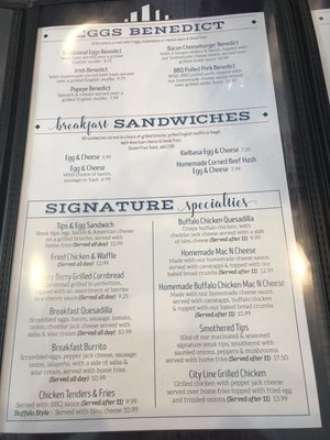 Menu photo 3 City Line Diner Worcester, MA