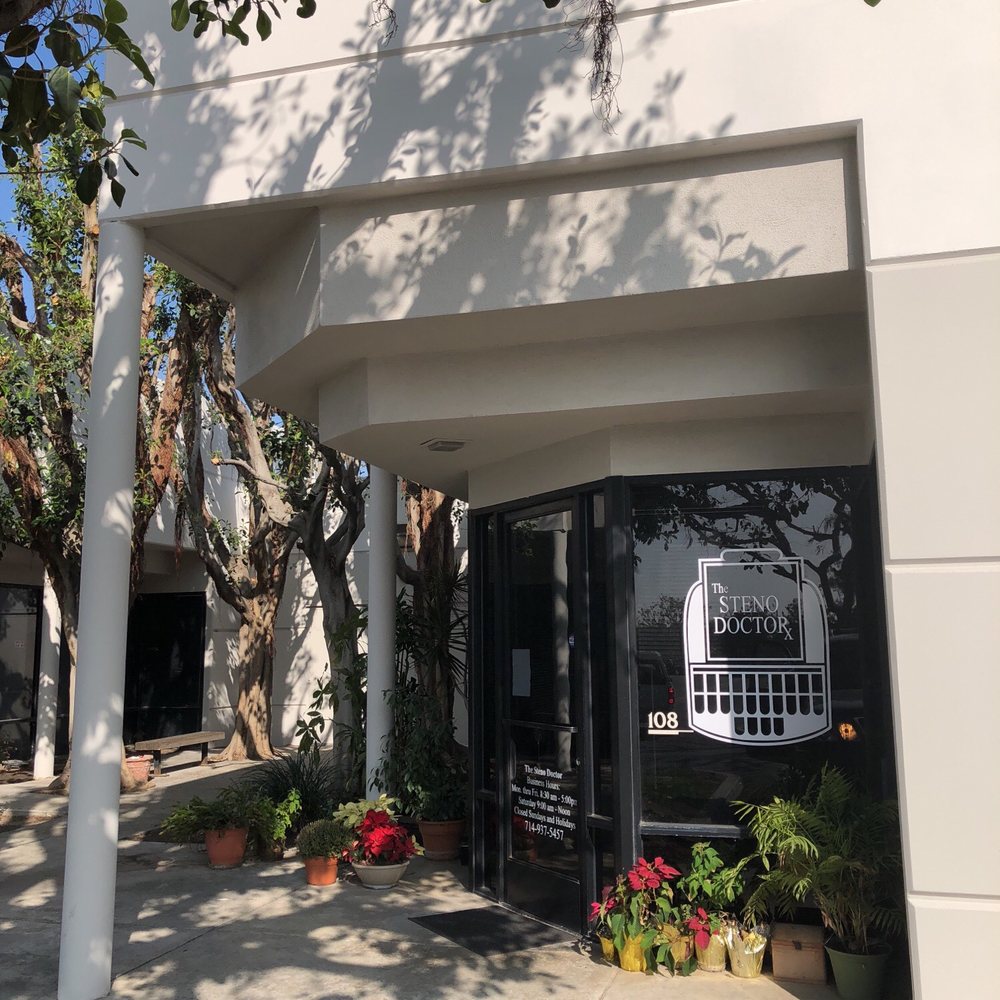 The Steno Doctor - Business is located down the side driveway of main entrance. - Appliances & Repair Near Me - Orange, California The Steno Doctor - Business is located down the side driveway of main entrance. - Appliances & Repair Near Me - Orange, California