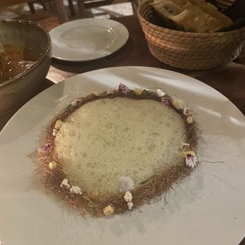 WILD - Delicious ravioli under a cloud of truffle foam - Cocktail Bars Near Me - Tulum, ROO