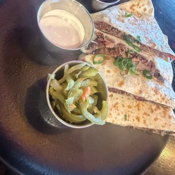 Drift Distillery - Brisket quesadilla - Distilleries Near Me - San Clemente, California Drift Distillery - Brisket quesadilla - Distilleries Near Me - San Clemente, California