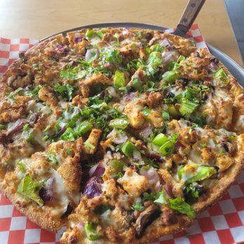 Pizza Twist - Chicken Tikka masala pizza - Indian Near Me - Artesia, California Pizza Twist - Chicken Tikka masala pizza - Indian Near Me - Artesia, California