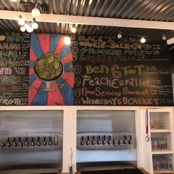 Division Brewing - Menu board 1.2020 - Brewpubs Near Me - Arlington, Texas