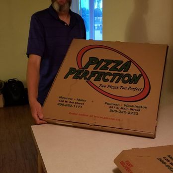 Pizza Perfection - HUGE HUGE ....MONSTER PIZZA - Pizza Near Me - Moscow, Idaho Pizza Perfection - HUGE HUGE ....MONSTER PIZZA - Pizza Near Me - Moscow, Idaho