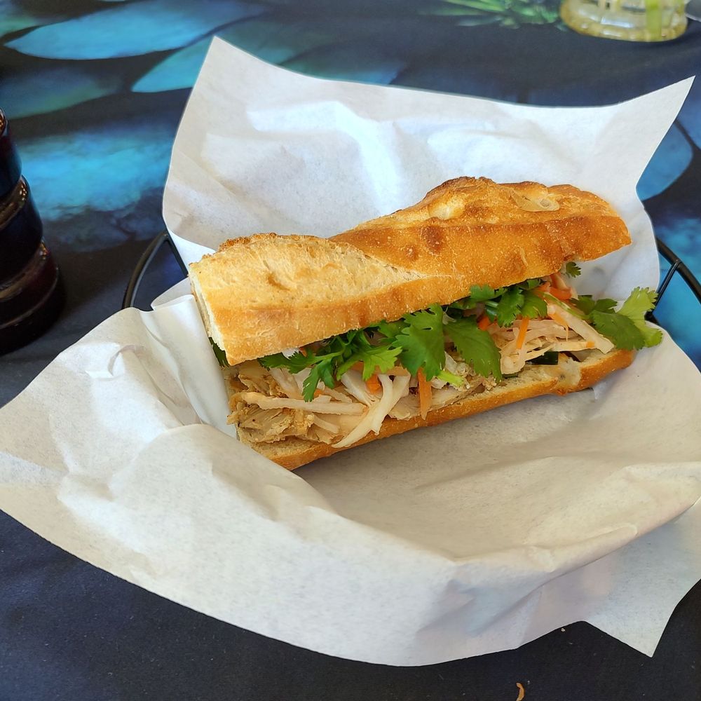 Soul Cafe - Black and Brie Chicken melt on baguette - Cafes Near Me - Olympia, Washington Soul Cafe - Black and Brie Chicken melt on baguette - Cafes Near Me - Olympia, Washington