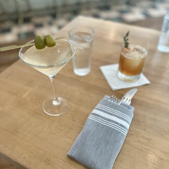 The Royal Tern - The Wolfe Martini & Whiskey Thyme - Seafood Near Me - Johns Island, South Carolina The Royal Tern - The Wolfe Martini & Whiskey Thyme - Seafood Near Me - Johns Island, South Carolina