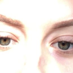 Immediately after my first ombré brows. Truly stunning work. Immediately after my first ombré brows. Truly stunning work.