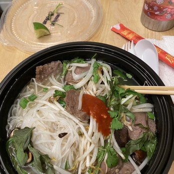 Pho Real - Pho with Meatballs, mushrooms, scallion, bean sprouts, cilantro - Vietnamese Near Me - Breckenridge, Colorado