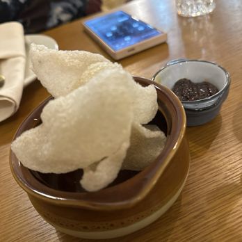 Thaiburi - Shrimp chip and dip - Thai Near Me - Modesto, California
