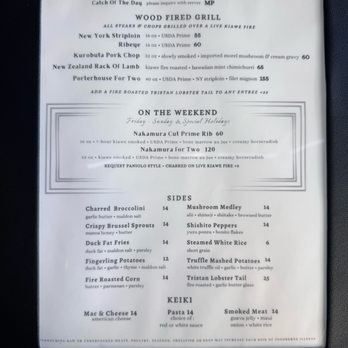 The Cutlery - Menu - Steakhouses Near Me - Honolulu, Hawaii The Cutlery - Menu - Steakhouses Near Me - Honolulu, Hawaii