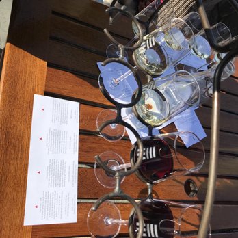 Early Mountain Vineyards - Wine flight holder - Wineries Near Me - Madison, Virginia