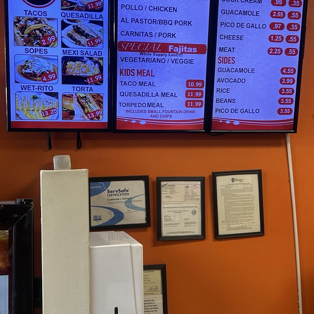 Freaking Tacos - The Menu - Mexican Near Me - Santa Rosa, California Freaking Tacos - The Menu - Mexican Near Me - Santa Rosa, California