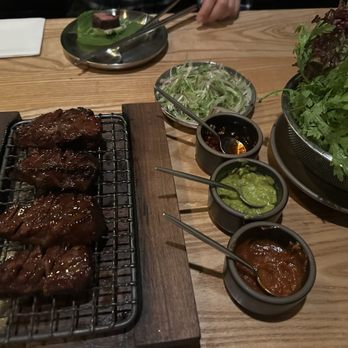 San Ho Won - Marinated Grilled Beef Cheeks - Korean Near Me - San Francisco, California