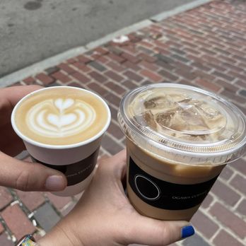 Ogawa Coffee - Cortado & Iced Smoked Maple Latte - Coffee & Tea Near Me - Boston, Massachusetts
