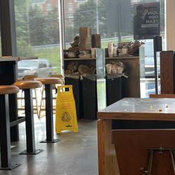 Chipotle Mexican Grill - Food is always good. But dining room was gross!  Workers on their phones and no one could clean the dining room area