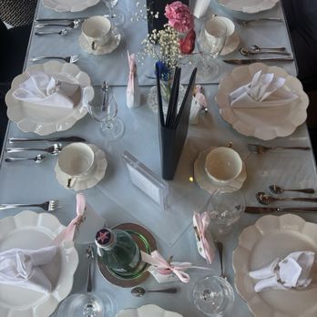 Chez Bacchus - Table setting - New American Near Me - Long Beach, California