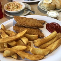 Falls Family Restaurant - Cod dinner