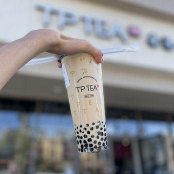 TP Tea - Tie guan yin milk tea with boba - Bubble Tea Near Me - Irvine, California