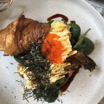 NextDoor Restaurant - BBQ eel crossaint - Canadian (New) Near Me - Markham, Ontario NextDoor Restaurant - BBQ eel crossaint - Canadian (New) Near Me - Markham, Ontario