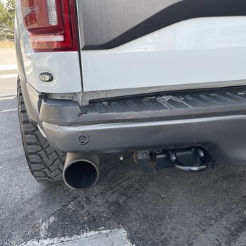 Truck Ranch - Exhaust is 3 inches over, bumper pushed in, plastic busted - Used Car Dealers Near Me - American Fork, Utah