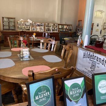 Hildebrandt's - Interior of restaurant--looks like they've won the Best Sandwich Shop several years in a row! - Delis Near Me - Augusta, Georgia