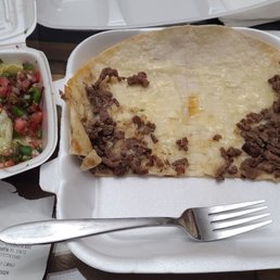 Steak quesadilla. Where's the meat? Steak quesadilla. Where's the meat?