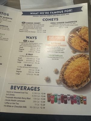 Menu photo 6 Skyline Chili Cincinnati, OH