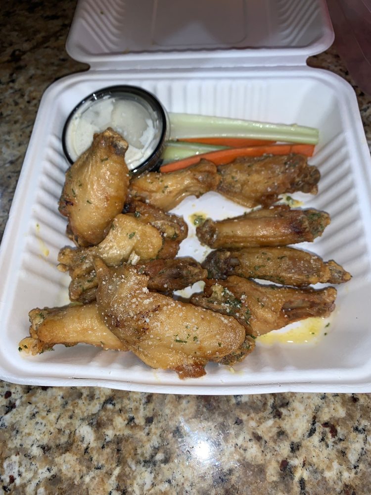 Garlic Parmesan wings Yelp