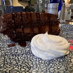 Bellas Casual Dining - Chocolate almond torte