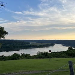 Erics Rocks - Overlook of the river just down the road.