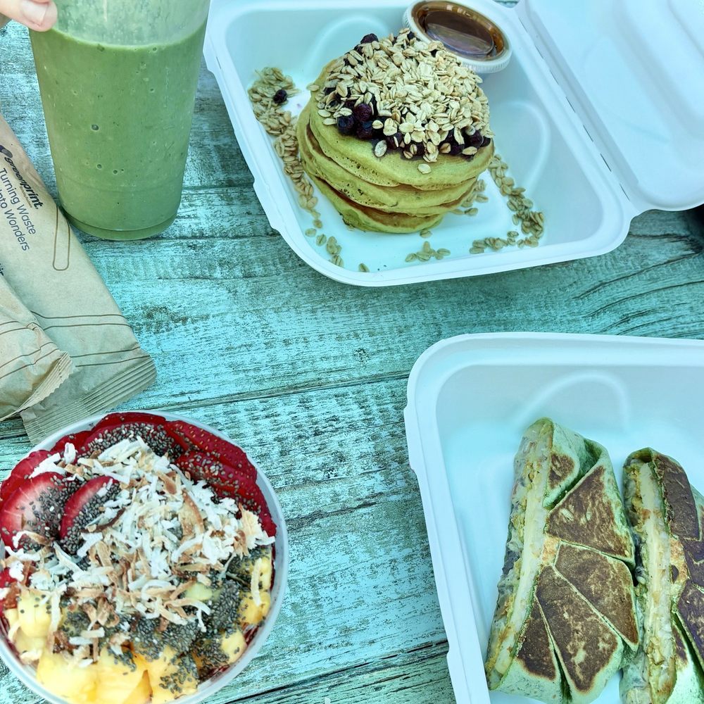 Seaside Eatery - Green with envy smoothie, Matcha pancakes, Açaí bowl, B fast munch wrap - Food Trucks Near Me - Key Largo, Florida Seaside Eatery - Green with envy smoothie, Matcha pancakes, Açaí bowl, B fast munch wrap - Food Trucks Near Me - Key Largo, Florida