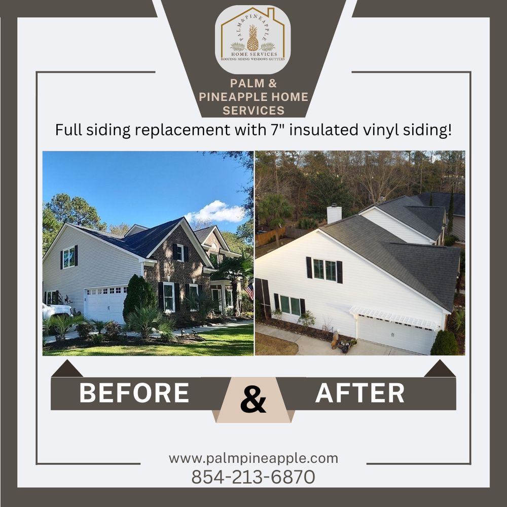 Slide of Palm & Pineapple Roofing and Exteriors