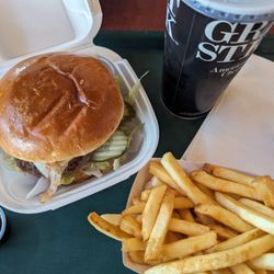 Great Steak - Bacon Cheeseburger.