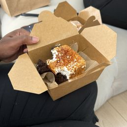 S'mores brownie S'mores brownie