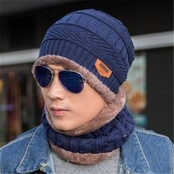 The Cutting Edge - Knit hat and scarf set. Variety of colors available