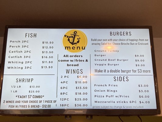 Menu photo 1 Yacht 57 Chicago, IL Menu photo 1 Yacht 57 Chicago, IL