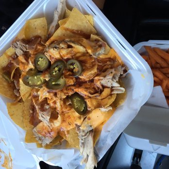 One & Only BBQ - Half order BBQ chicken nachos - Chicken Wings Near Me - Memphis, Tennessee