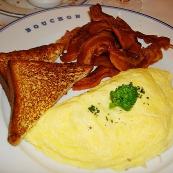Bouchon - Omelette with Homemade Sausage, Broccoli Rabe, and Cheese (it was a special) - French Near Me - Las Vegas, Nevada