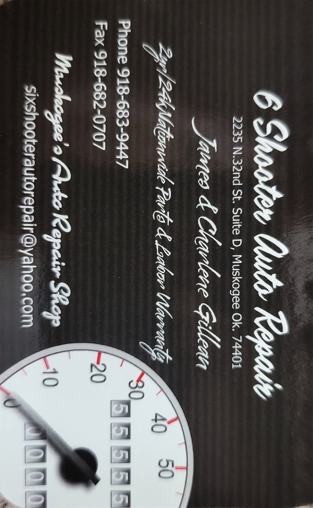6 shooter Auto repair