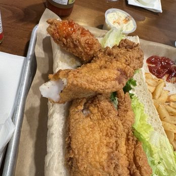 Port 17 - Catfish po boy - Seafood Near Me - Biloxi, Mississippi Port 17 - Catfish po boy - Seafood Near Me - Biloxi, Mississippi
