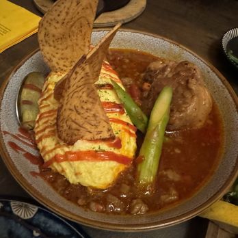 Chome - Oxtail omurice - Izakaya Near Me - San Francisco, California