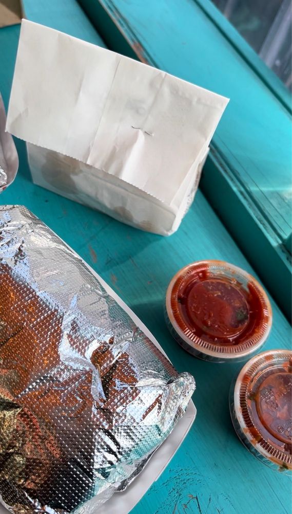 Food from EL Burrito Box