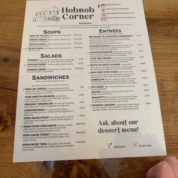 Hobnob Corner - American Near Me - Nashville, Indiana Hobnob Corner - American Near Me - Nashville, Indiana