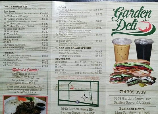 Menu photo 4 Garden Deli Garden Grove, CA Menu photo 4 Garden Deli Garden Grove, CA